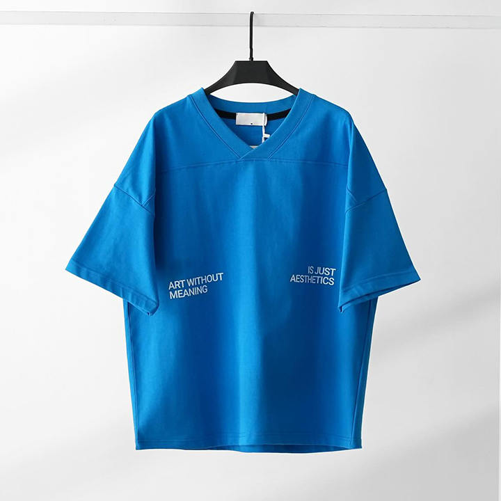 apparel factory custom high quality v-neck t-shirts sport t-shirt v neck